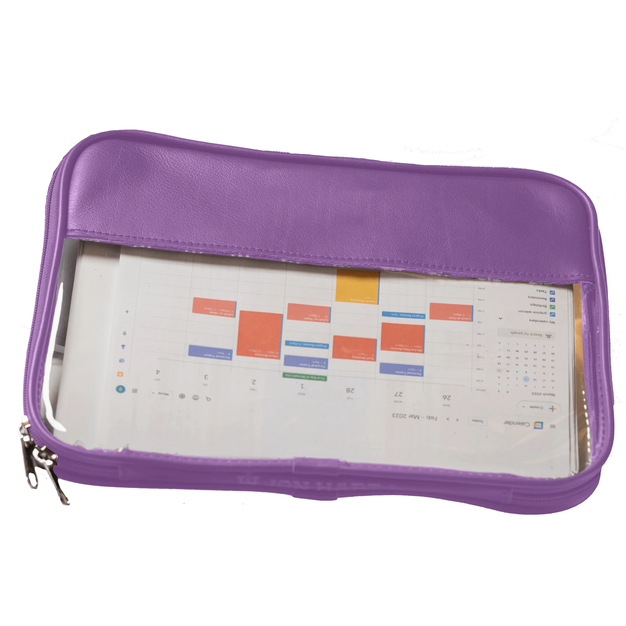 Leather Clear Folio - Image 11