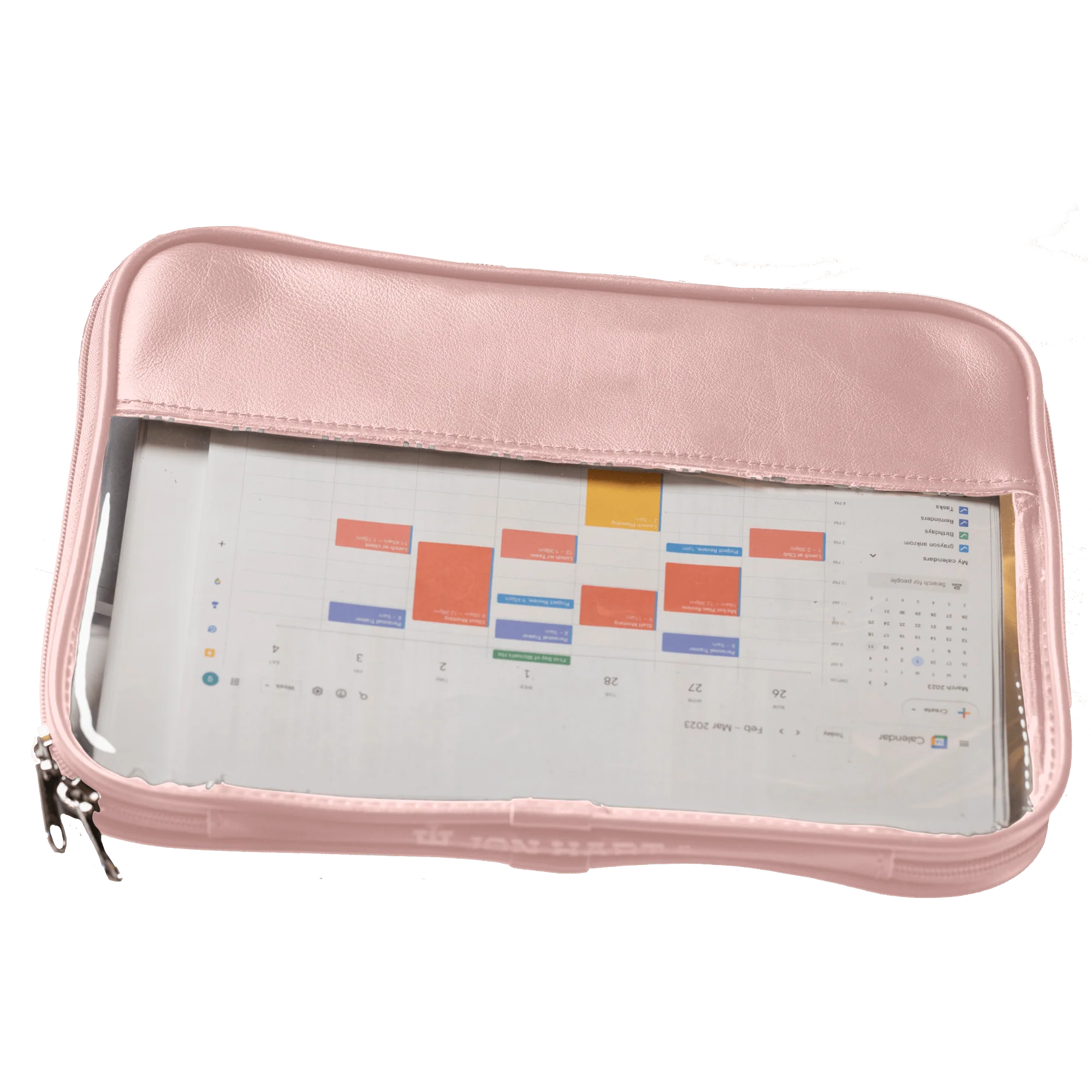 Leather Clear Folio - Image 3