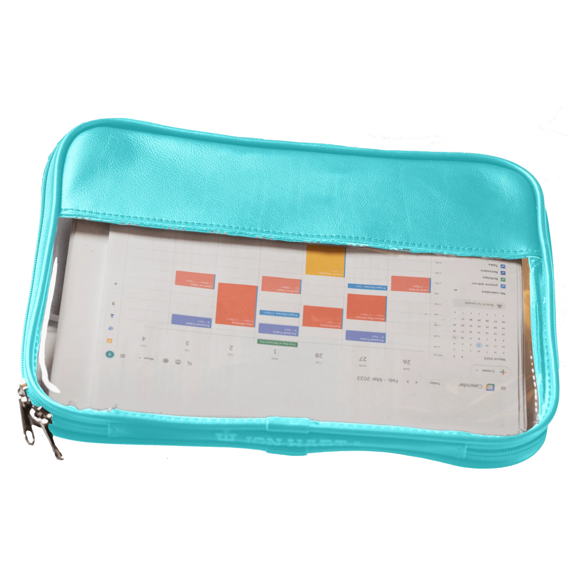 Leather Clear Folio - Image 4