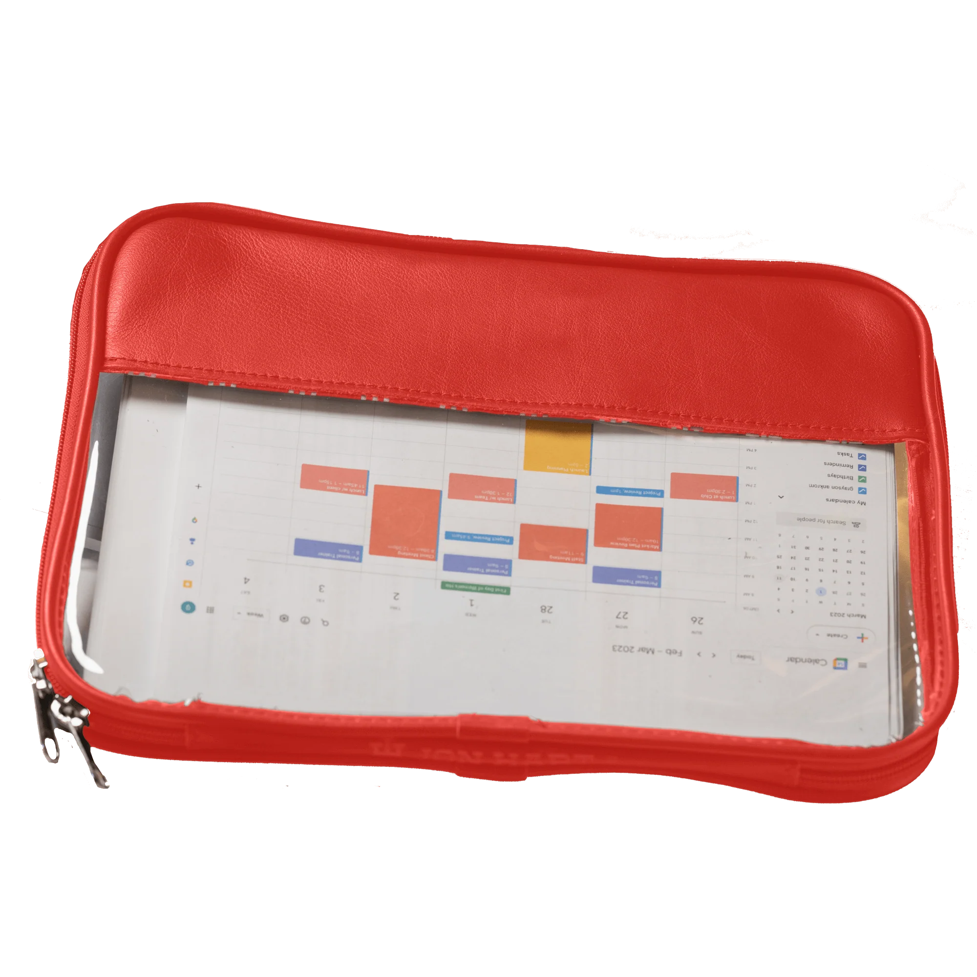 Leather Clear Folio - Image 5