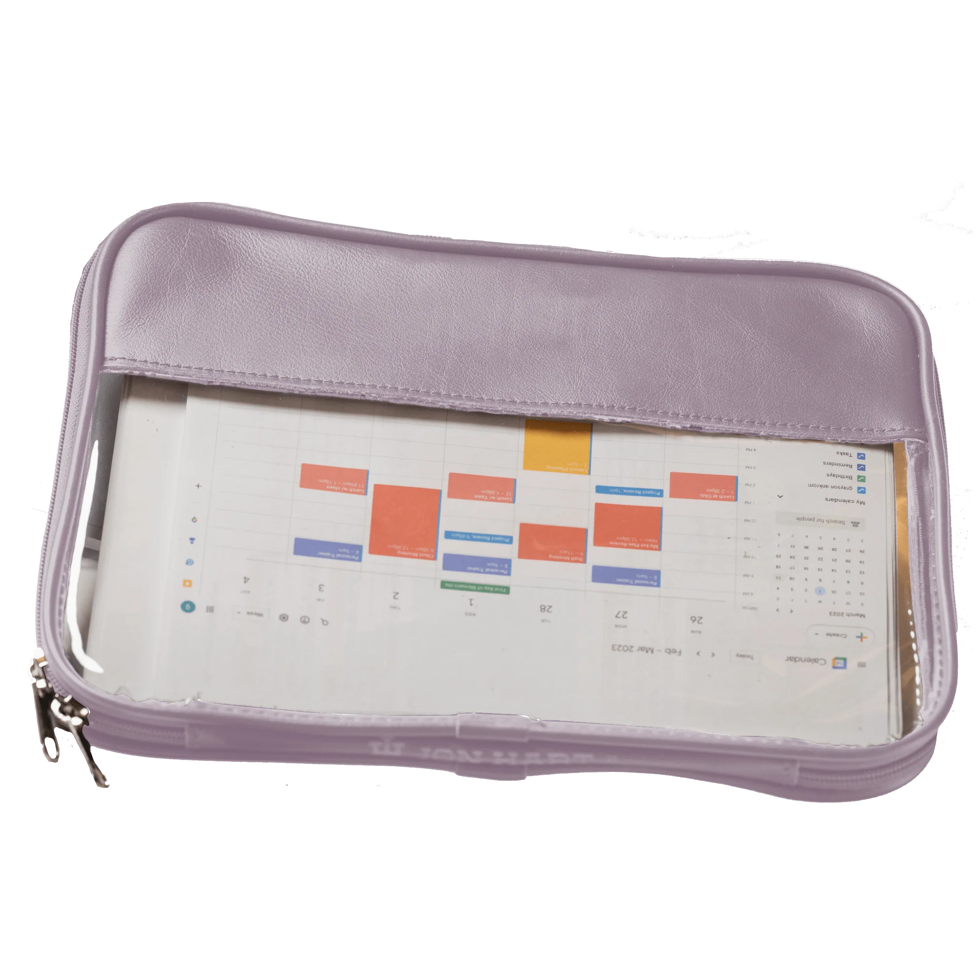 Leather Clear Folio - Image 7